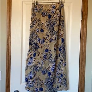 Long Wrap Skirt